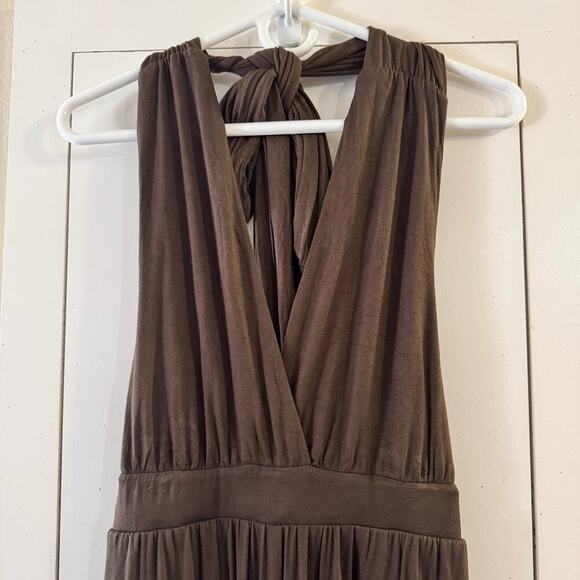 FREE PEOPLE FP BEACH BROWN Dani Multi Way Convertible One Piece Jumpsuit Size XS - Picture 8 of 15